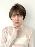 ●杉浦ミニウルフレイヤー顔周りカット前髪カットショート25