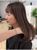 ハイライトバレイヤージュダブルカラーケアブリーチ30代40代