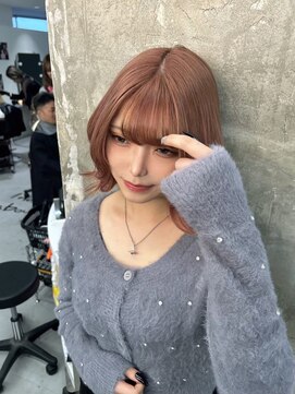 キング 高槻(K!ng) 縮毛矯正髪質改善ハイライトレイヤーカット枚方美容室エクステ