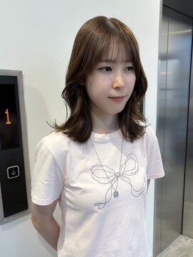 ソピ バイ インビテーション(sopi by invitation) オリーブベージュ/オリーブカラー/ミディアムボブ