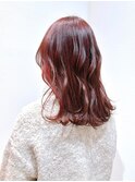 Say.ロングレイヤーベビーピンクピンクパープル韓国風表参道青山