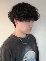 ヘアアンドメイク エジェリ(hair&make egerie) 重めマッシュ×波巻きパーマ