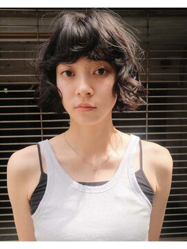 ナヌークカフラ(nanuk kafla) nanukパーマ・ボブパーマ＋くせ毛風パーマ（担当レン）