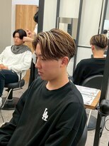 リッチブランドアンドコー(Rich Brand&Co)&nbsp;アップバングセンターパートツイストスパイラルバレイヤージュ