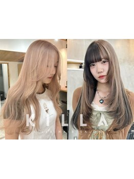 最新トレンドstyle★[ケアブリーチ/ダブルカラー/インナーカラー/ハイライト/髪質改善トリートメント/原宿]