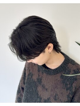 ベイ(BAE) ナチュラルセンターパートウルフ