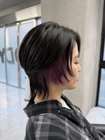 バディ 中野駅前店(BUDDY) ショート×イヤリングカラー【中野美容室/新中野】