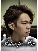 ７、３縦落ちスパイラルパーマ