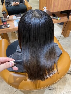 ソワン ドゥ ブレス エルネ 立花店(soin de brace elne) 髪質改善/縮毛矯正/髪質改善ストレート/酸性ストレート/ボブ
