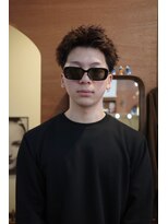 エディ(Edy)&nbsp;メンズスパイキーショート刈り上げジェットモヒカン眉毛カット