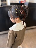 卒園おめでとう！お子様ヘアセット♪