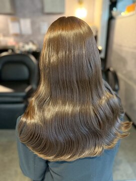 LOE【ロエ】大宮 イメチェン/アンブレラカラー/前髪/ピンクベージュ[大宮]