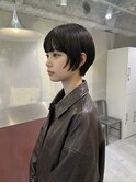 顔周りレイヤーボブ