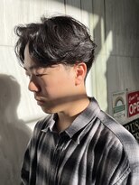オーパスクリエ (OPUS CREER) 刈り上げ毛流れセンターパート×フェザーパーマ!!