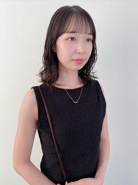 ブロッサム 東久留米店(Blossom) ゆるパーマ×◎夏カラーで魅せる大人のナチュラルヘア