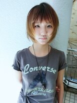 ノラ シブヤ(NORA)&nbsp;★ハッシュボブショートウルフショートレイヤー平成ボブレイヤー