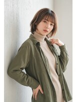 コートフィールエー(CO_T feel.a)&nbsp;トレンド感満載！アッシュベージュのショートボブ　【仙台本町】
