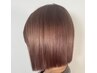 NEW【萩原曜日限定50％OFF】カット+カラー+VEENAヘッドスパ45分　　￥15950