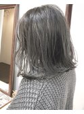 【Marl】グレージュカラーの抜け感ロブスタイル♪