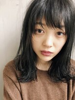 フィルムス 田町芝浦(FILMS)&nbsp;暗髪ミディ×パーマ