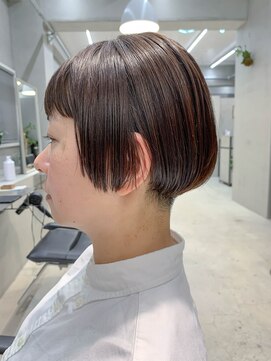 テトヘアー(teto hair) マッシュショート、刈り上げ、マニッシュショート