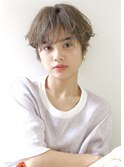 【tela】ハイミルキーベージュ・スイングショート♪