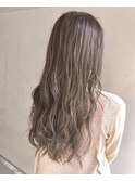 【Marl】ハイライト入りココアブラウンカラーのロングスタイル♪