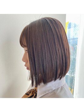 アデプト 金町店(adept) 【adept金町店　軽米Style】切りっぱなしボブ