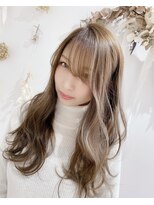 サロン デ ベレーザ フォルトゥーナ(salon de belleza FORTUNA)&nbsp;グレーベージュふわロング