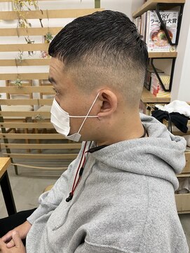 キューズ クラブ(cuz KLUB) 【cuzKLUB】バーバースタイル スキンフェード×クロップ［池袋］