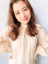 アンアミ キチジョウジ(Un ami Kichijoji)&nbsp;【unami】女性らしい柔らかパーマ×大人ウェーブ　澤田杏奈