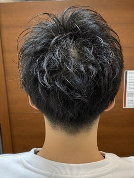 ケースタイル ヘアスタジオ 神保町店(K STYLE HAIR STUDIO) ゆるふわ/マッシュショート/2ブロック/束感/骨格補正/スーツ