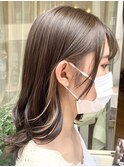 インナーカラー×イヤリングカラー☆