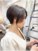丸みショートボブ
