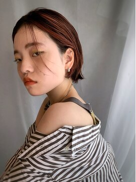 イトシテ マニッシュショート×ハイライトカラー【担当ジン トモヒト】