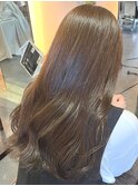 つや髪◇透明感グレージュ