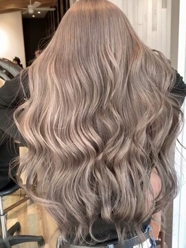 リード バイ ラグーン(LEAD by LAGOON) ミルクティーベージュケアブリーチインナーカラーハイライト