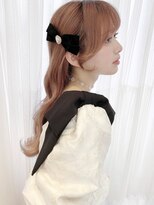 ランテルディ 渋谷(LANTERDIT)&nbsp;【LANTERDIT】フレンチガーリーリボンアレンジ/前髪顔周り/Risa