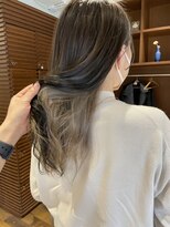 クラップス 杉田店(CLAPS)&nbsp;インナーカラー　シルバーカラー×ツートーンカラー