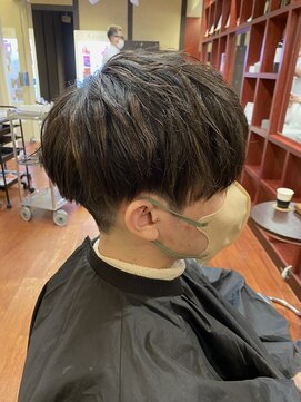 マルム(mulum) 王道マッシュ × ブラウンメッシュ