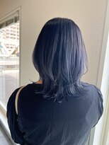 ミルヘアデザイン(mil hair design) ネイビーグレージュ