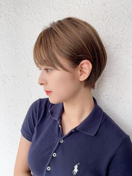 ロンドソレイユ 池袋(Lond soleil) 前髪あり★ショートボブ/髪質改善×ブリーチなし[池袋]