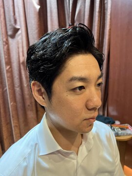 ヘアモード キクチ 銀座店 メンズナチュラルパーマ