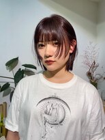 ネルケ 立川(nelke)&nbsp;カシスボブ×顔まわりレイヤー