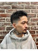 スパイキーショート<高円寺> <理容室> <バーバー>