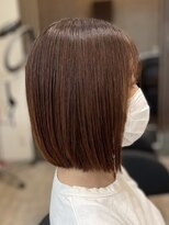 アトリエコア(Atelier Coa)&nbsp;ショートカットくびれショート前下がりボブベージュカラー
