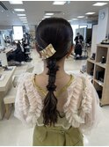 アレンジ/編み下ろし/タイトアレンジ/結婚式