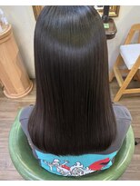 ベレッタ 枚方店(veretta.)&nbsp;艶感×サラサラ　感動ストレート　山本綾香/縮毛矯正/髪質改善