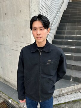 リール(rire) rireニュアンスパーマカルマパーマベリーショートダークアッシュ