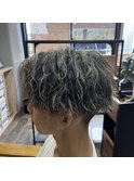 ツイストスパイラルマッシュ×メッシュカラー